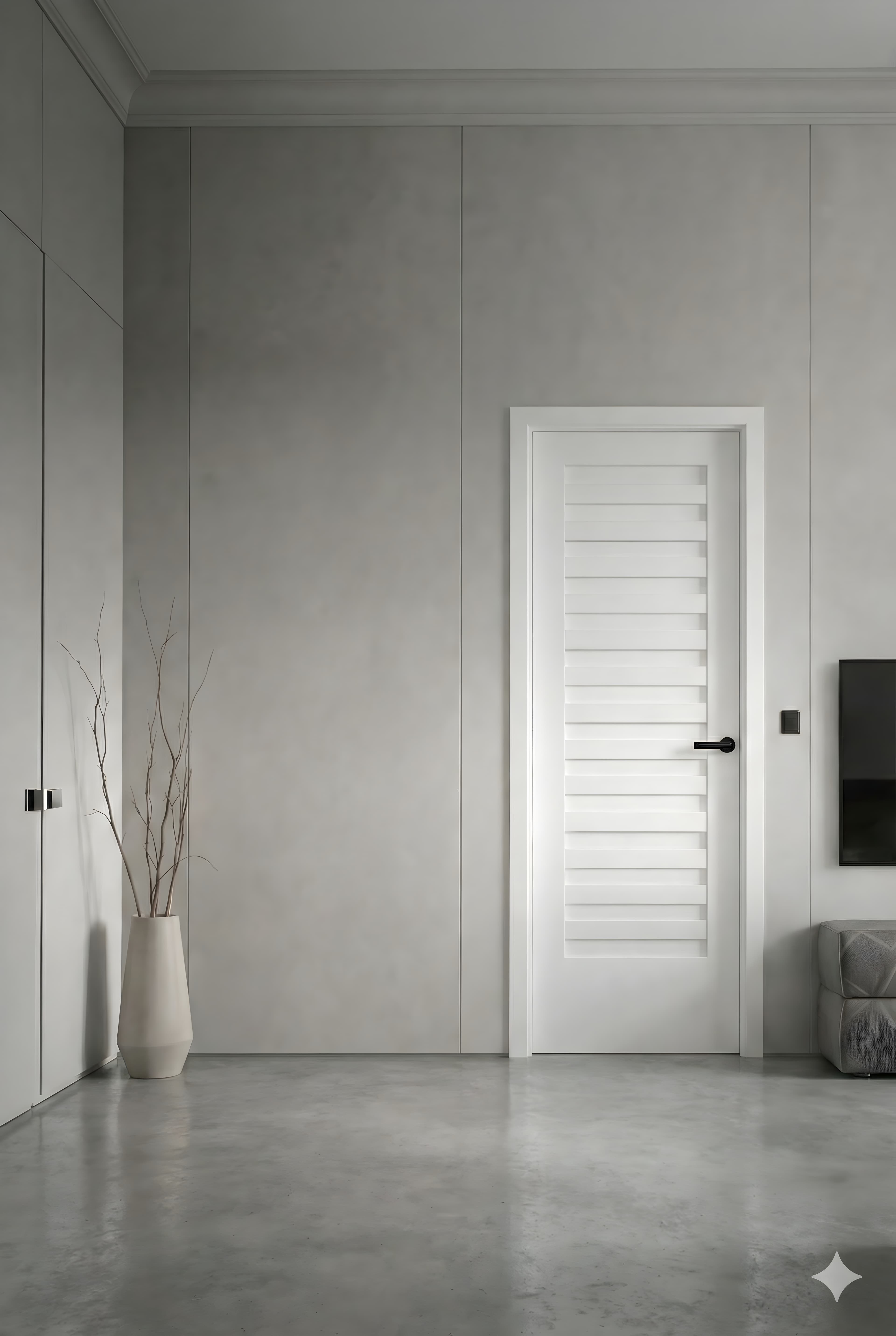 Exclusive Shadow Louver Door Design by Ponderosa Wood
