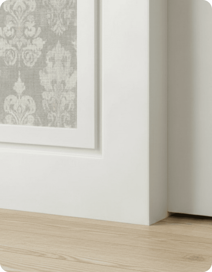 Wood Baseboards S4S and S3S Profiles